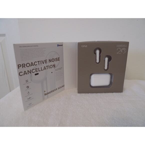 Cylo Soundcapsule wireless earbuds and charging case NEW & SEALED - Picture 2 of 3